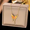 Collar Elegante Estilo Coreano de Lujo Ligero con Circonita Completa en Cobre Microincrustado para Mujer, Galvanizado en Oro Real, Cadena Sencilla y Moderna Exquisita para Clavícula para Mujer