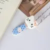 Novo grampo de cabelo para pelo de gato, fofo e doce, estilo cartoon para meninas, grampo de cabelo lateral para franja, acessório de cabelo divertido e doce estilo creme