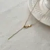 Corrente Universal Aço Titânio Colar Clavícula Corrente em O Corrente Osso de Cobra Colar Caixa Corrente DIY Corrente de Usar Corrente Lisa