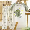 Conjunto de Manga Corta para Niños Algodón Puro Verano Camiseta para Bebé Ropa de Casa para Niños Pijamas para Niñas Ropa de Verano Ropa para Niños