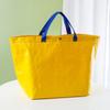 Bolsa de compras portátil con película de PP exquisita al por mayor de fábrica, bolsa de compras Frata con logotipo para centro comercial