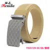 Cinto Tecido Elástico Durável com Fivela Automática Masculino, Cinto Casual Versátil para Jovens e Meia-Idade, Cinto para Comutador Sem Furo