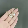 Pendientes Exquisitos de Hojas de Diamantes Completos con Borla de Perlas Estilo Coreano Moda Suave Lujo Ligero Gama Alta Únicos Pendientes Versátiles