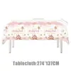 Amazon Galleta de Jengibre Niña Fiesta de Baby Shower Hola Niña Banner Decoraciones para el Lugar Platos de Papel Vasos de Papel