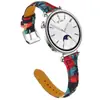 Adequado para Pulseira de Relógio de Couro Nova Garmin/Huawei Gt4, Pulseira de Couro Universal Huawei Gt5, Pulseira de Relógio de 18mm
