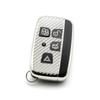 Funda de silicona y fibra de carbono para llave de Land Rover Aurora, Range Rover Sport, Star Vein, Discovery 4, Discovery Shenxing.