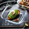 Molde Cuadrado de Vidrio para Hornear Hogar Resistente a Altas Temperaturas Plato Apto para Microondas Plato Cuadrado Antiescaldante Barbacoa Plato para Pescado