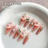 Novos Acessórios para Nail Art de Avatar de Desenho Animado Mini, Super Fofos e Frescos, Ursinho, Laço, Coelho Pequenas Decorações Atacado