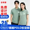Camisas Polo Personalizadas de Verão para Homens e Mulheres, Roupa de Trabalho com Bordado e Estampa, Camisas Sociais Casuais de Manga Curta com Gola para Grupos Corporativos