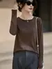Tejido de Modal Soluble en Agua, Agradable al Tacto, Suave y Sedoso, y se Siente como si No Llevaras Nada. Tejidos de Punto para Otoño e Invierno