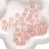Cuentas Redondas de Vidrio Perlado Corte Hielo Tierra 10mm Cuentas Sueltas Pulsera DIY Collar Cadena de Teléfono Joyería Al por Mayor