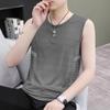 [Sensación de Hielo/Sensación Fresca] Chaleco de Secado Rápido para Hombre Verano 2025 para Hombre Deportivo Fitness Running Secado Rápido Seda de Hielo Sin Mangas t