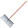 Herramienta para quitar nieve Herramienta multifuncional para despejar nieve Grande de acero al manganeso con ruedas Engrosada Pala doméstica Snowboard Grano