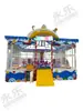 Equipamento de Diversão Infantil Família Feliz Voadora Carro com Bola de Spray Quadrado Pequeno Projeto de Diversão Elétrico Carro com Bola de Spray Abelha