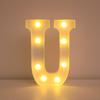 Venda quente 26 Inglês letras luzes LED símbolo modelagem luzes digitais aniversário confissão proposta atmosfera decorativo luzes coloridas