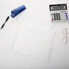Fornecimento direto de fábrica uma variedade de especificações bolsa de arquivo transparente fosca tridimensional bolsa com borda de puxar bolsa de seguro atacado e varejo