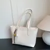 Bolsa Simples de Grande Capacidade Nova Tendência Moda Primavera 2026 Bolsa de Ombro para Mulheres Bolsa de Mão Estilosa de Grande Capacidade Bolsa Tote