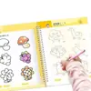 Livro de Prática Digital Infantil Caneta de Controle Groove Treinamento Jardim de Infância Aprendendo a Escrever Pintura Coesão Jovem Livro de Exercícios Iluminação