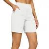 Nuevos shorts de bolsillo para mujer de estilo europeo y americano, de algodón y lino para verano, holgados y casuales, versátiles para usar en casa, adelgazantes y de corte recto
