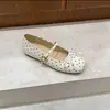 Zapatos Mary Jane Estilo Retro Francés para Mujer, Temporada Primavera y Otoño 2026, con Hebilla de Correa Única y Lazo, Bailarinas Planas