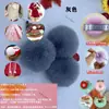 Em estoque atacado bola de pelo imitação de coelho rex 4-9cm acessórios diy feitos à mão roupas sapatos e chapéus bolsas acessórios de bola de pelúcia