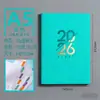 Planificador de Horarios Transfronterizo 2026 Cuaderno Personalizado A5 Logo de Alto Valor Oficina Papelería de Exportación Bloc de Notas Planificador