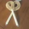 Cepillo para ollas, cepillo para platos, cepillo para ollas, cepillo para ollas, cepillo para ollas de cerdas de cerdo sin aceite, suministro de tienda de dólar, cepillo para platos