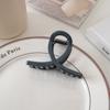 Pinza pequeña y sencilla con forma de cruz, versión coreana, para el pelo de la parte posterior de la cabeza, pinza de tiburón, accesorios para el cabello con horquilla de gran sentido, venta al por mayor