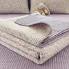 Capa de cama de algodão lavado, peça única, Classe A, adequada para bebês e mães, universal para todas as estações, tatame antiderrapante acolchoado espesso conjunto de três peças para cama de solteiro 3