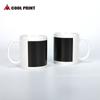 Caneca de mudança de cor local por transferência térmica personalidade diy caneca com revestimento em branco caneca de presente publicitário caneca de cerâmica