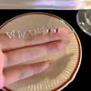 Brincos de Coração Simples de Luxo Leve de Alta Qualidade Círculo Estilo Ins Doce Cyber Celebridade Atmosféricos Brincos Frios Brincos para Mulheres