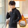 Ventas directas de fábrica transfronterizas de AliExpress chaqueta de invierno cálida con forro polar de felpa moda Suéter para hombre