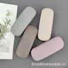 Estuche de Metal para Gafas, Antipresión, Tela de Lino, Marco Metálico, Caja de Almacenamiento para Gafas de Miopía y Gafas de Sol, Personalizable con Logo, Fabricante