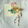 Horquilla de perla Xiangyun azul quemada de estilo antiguo, nueva horquilla china con borla lateral, clip de sentido avanzado, accesorio para el cabello, horquilla para la cabeza