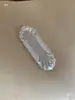 Accesorios Decorativos para Lámparas de Cristal Piezas de Vidrio para Lámparas Piezas Decorativas de Vidrio con Forma de Hoja Piezas de Repuesto de Vidrio Transparente Esmerilado