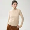 Camadas estilosas~ Elegante colete de tricô de caxemira para mulheres, outono e inverno, espessado, sem mangas, macio e liso, regata de gola V, suéter