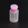 Ferramentas para unhas suprimentos atacado borda rosa 150ml frasco pump frasco vazio para esmalte de unha direto da fábrica em estoque