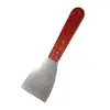 Pala para barbacoa acero inoxidable mango madera maciza pala tiramisú pala pastel cuchillo pala biselada desmoldar pala plana mayoreo