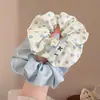 Goma para el pelo tipo scrunchie oversized de estilo coreano con múltiples capas, liga para el pelo de estilo perezoso, cuerda para coleta, accesorio para el pelo de alta gama