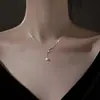 Collar Siete Estrellas Osa Mayor para Mujer Todo Fósforo Lujo Ligero Simple Diseño de Nicho Borla Exquisita Cadena para Clavícula Stock Venta al por Mayor