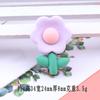 Celebridad de Internet Nuevo Dibujo Animado Girasol diy Gel Crema Carcasa para Teléfono Móvil Cuerda para el Cabello Adorno para la Cabeza Zapatos con Agujeros Resina Accesorios de Joyería