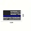 Equipo de Ciclismo Transfronterizo Raya Azul Pegatinas de Coche Americano Pegatinas Americanas Azules y Negras Calcomanías para Motocicleta y Coche