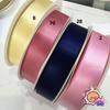 Cinturón ligero de poliéster importado de 5 cm, hecho a mano, accesorio para el cabello, lazo, ropa, sombrero de paja, accesorios, caja de regalo, embalaje