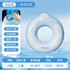 Flotador inflable para niños con doble asa, flotador salvavidas de dona para adultos de PVC grueso de doble capa para exteriores con bolsillo portátil