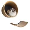 Nueva Plataforma para Saltar para Gatos Cápsula Espacial de Madera Maciza Directa de Fábrica Montada en la Pared Marco para Trepar para Gatos Nido para Gatos Casa para Gatos