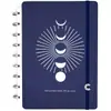 Caderno Inteligente Médio Influenciado pela Lua 80F Por M