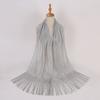 Amazon Ebay Explosiones Europeas y Americanas Seda Oro y Plata Toalla Plana Baile de Novias Fiesta de Boda Vestido de Noche Chal Mujeres