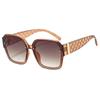 Gafas de Sol Influencer de Estilo Urbano para Hombres y Mujeres, Protección UV, Montura Cuadrada, Inspiradas en Chanel, Moda Retro, Gafas de Sol de Pasarela con Elementos Geométricos