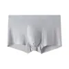 Calzoncillos tipo bóxer sin costuras de seda helada de secado rápido para hombre Calzoncillos tipo bóxer deportivos para niño 5A Transpirables Antibacterianos Transmisión en vivo