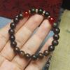 Zâmbia sândalo vermelho sândalo sangue 0,8 pulseira contas afundam Guibao madeira incenso personalidade pulseira simples contas atacado